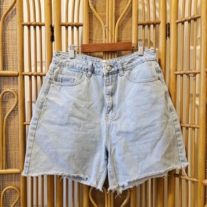 Princess Polly Light Wash Jean Shorts